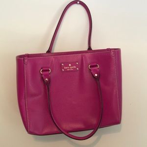 Kate spade purse hot pink
